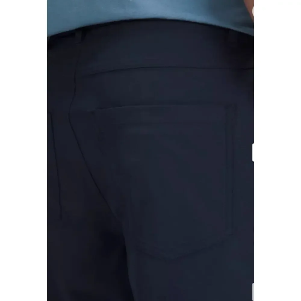 Men's Lululemon ABC Classic-Fit 5 Pocket Pant Warpstreme‎ Size 31 X 27 True Navy